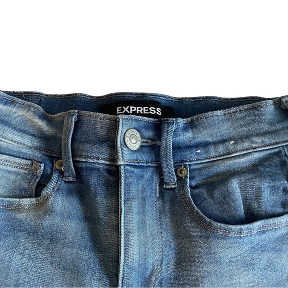 Set of 2 Express Women’s Stretch Jean Leggings -Both Size 00 - Picture 6 of 7